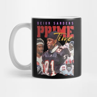 Deion Sanders Primetime Original Aesthetic Tribute 〶 Mug